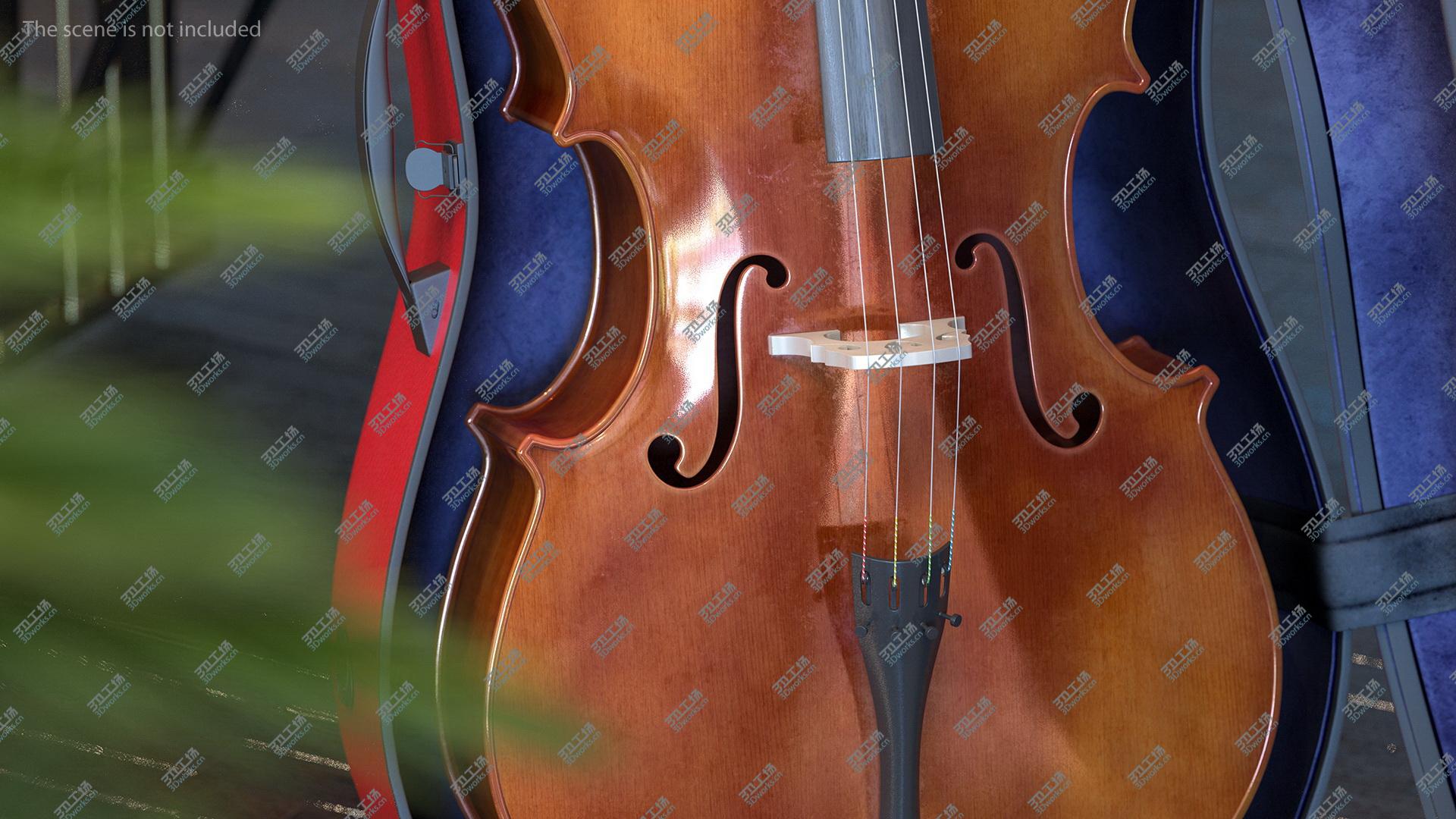 images/goods_img/2021040163/Cello Instrument with Bow 3D model/5.jpg